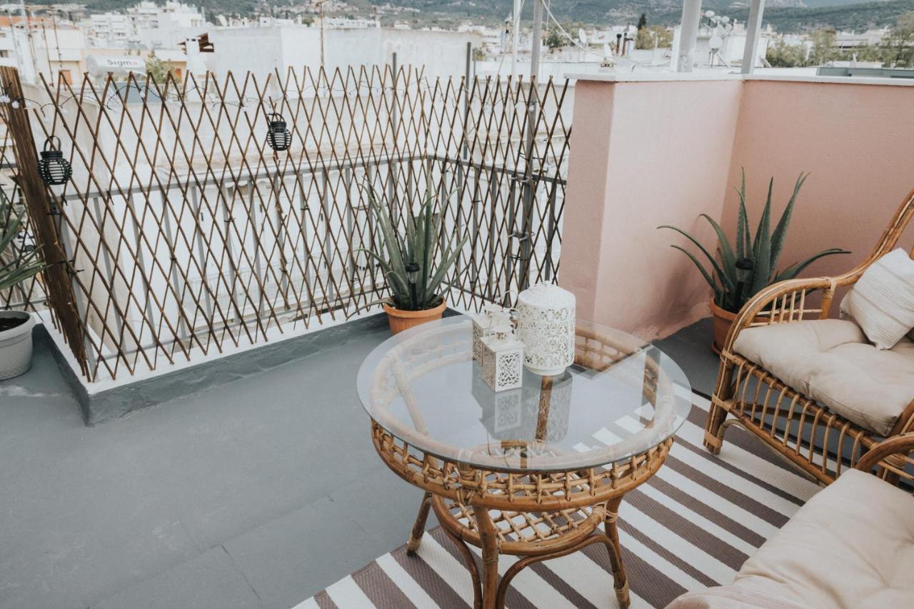 Апартаменты Bohemian Loft With View! Волос Экстерьер фото